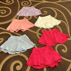 5 tennis skirts brand new